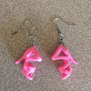 barbie shoe earrings